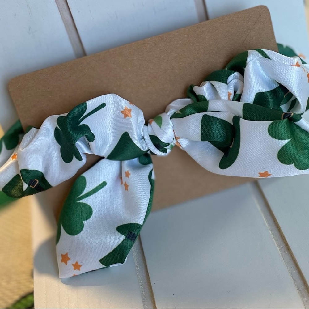 Lucky Irish Scrunchie